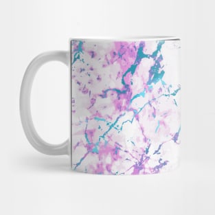 Marble Pattern Aesthetic Purple Blue Teal Mug